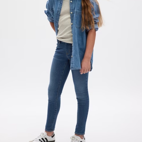 Gap Kids Mid Rise Pull-On Jeggings - Picture 3 of 8